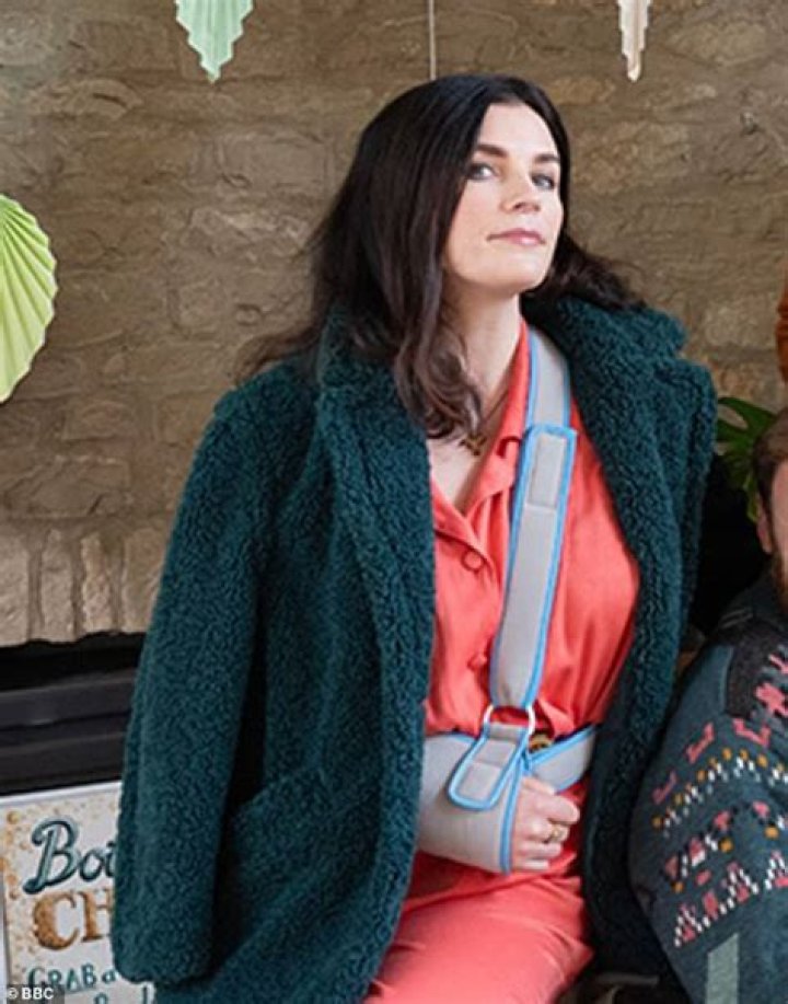 Aisling Bea was rushed into surgery when her 'arm was hanging off' after bike accident