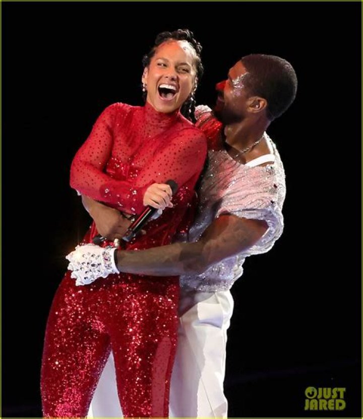Alicia Keys' husband speaks out after she embraces Usher at the Super Bowl