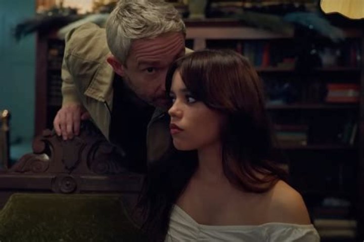 Jenna Ortega was ‘comfortable’ filming steamy scenes with 52-year-old Martin Freeman