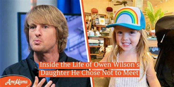 Owen Wilson has never met his lookalike daughter after DNA test result