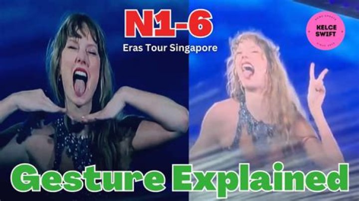 Taylor Swift fans theory on 'suspicious two-sign' hand gesture she's dropping lately